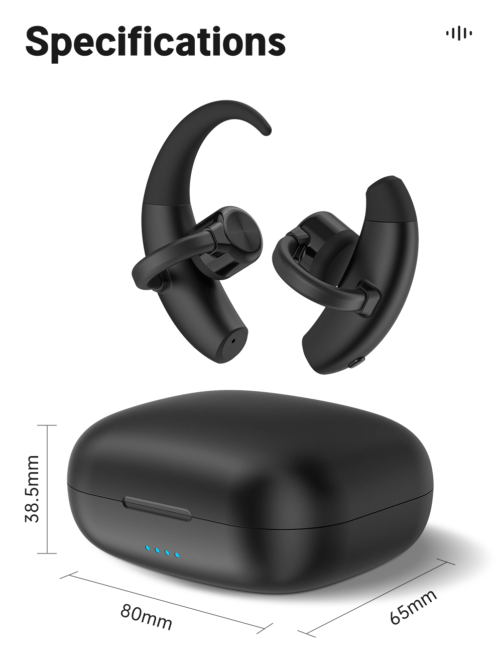 سماعة بلوتوث S9 TWS Bone Conduction